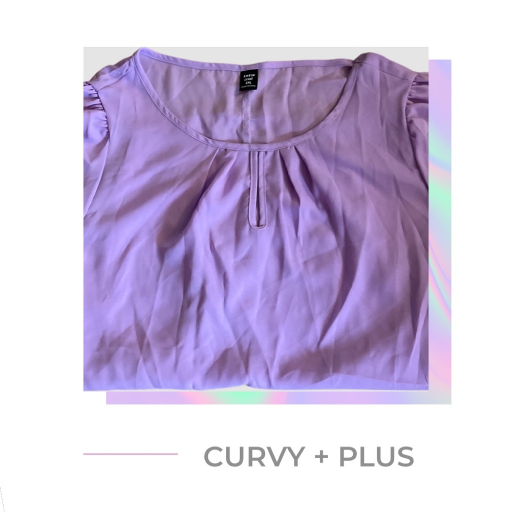 Women’s Keyhole Neck Puff Sleeve Blouse